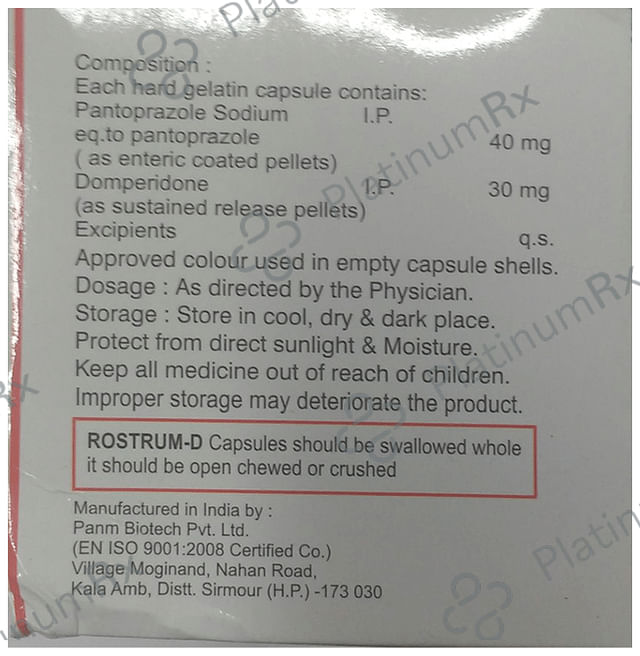 Rostrum-D Capsule