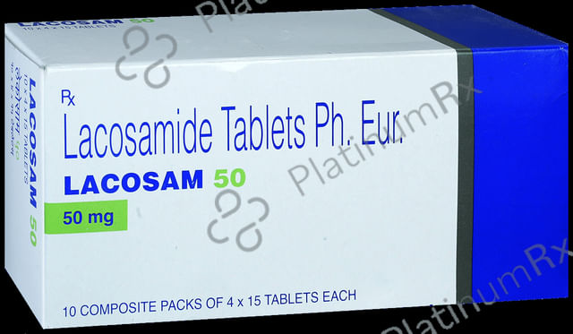 Lacosam 50mg Tablet 15s