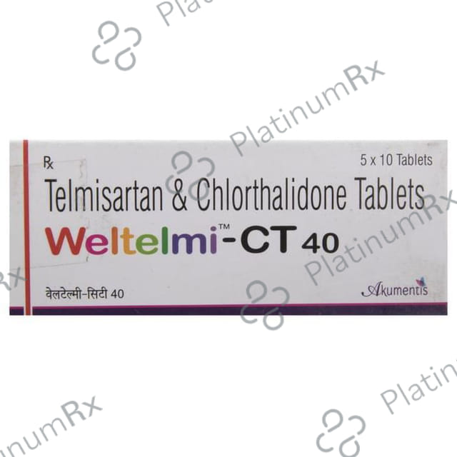 Weltelmi CT 40 12.5/40mg Tablet 10s