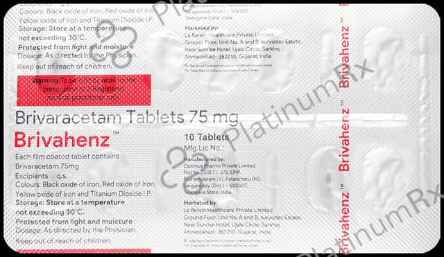 Brivahenz 75mg Tablet 10s