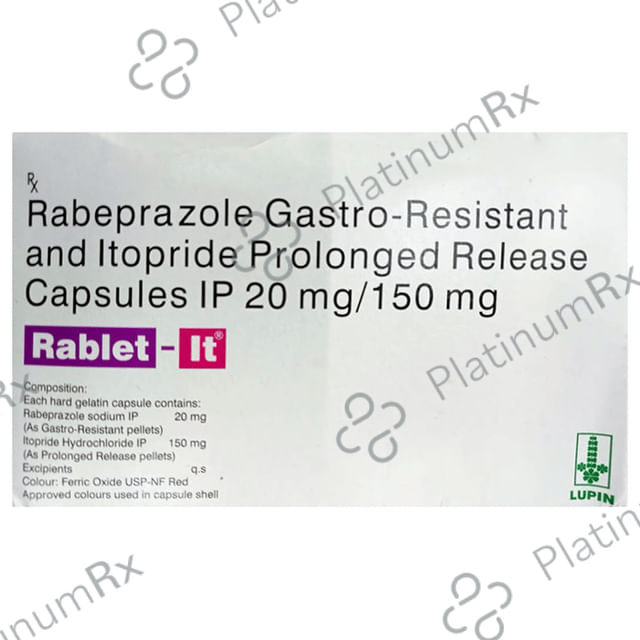Rablet IT 150/20mg Capsule PR 10s