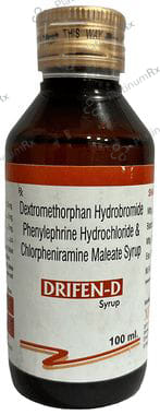 Drifen D 2/10/5mg Syrup 100ml