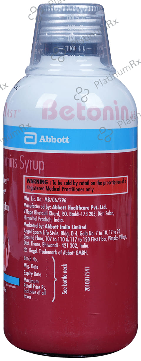 Betonin Ast Sugar Free Syrup 210ml