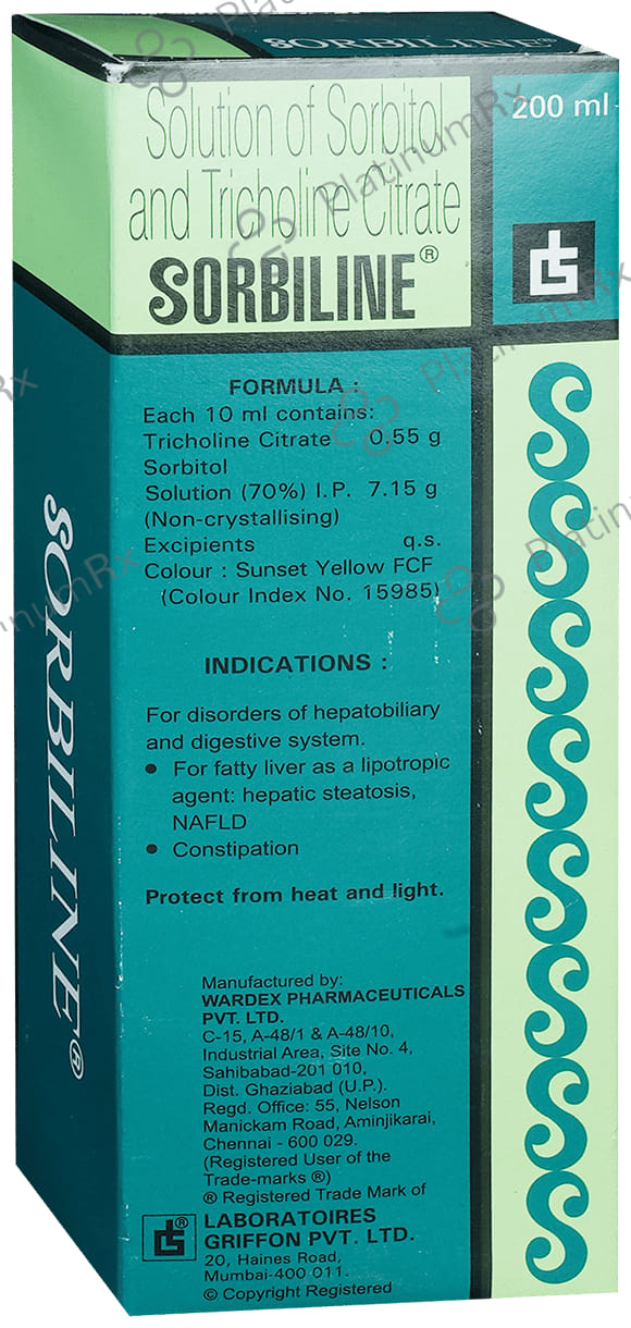 Sorbiline 7150/550mg Syrup 200ml