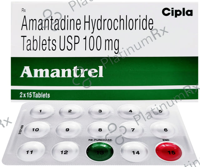 Amantrel 100mg Tablet 15s