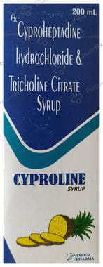 Cyproline 2/275mg Syrup 200ml