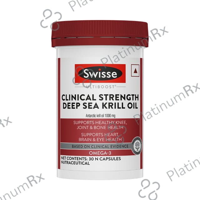 Swisse Ultiboost Clinical Strength Deep Sea Krill Oil Capsule 30s