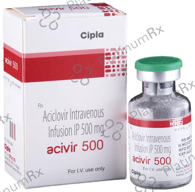 Acivir 500mg Infusion 1s