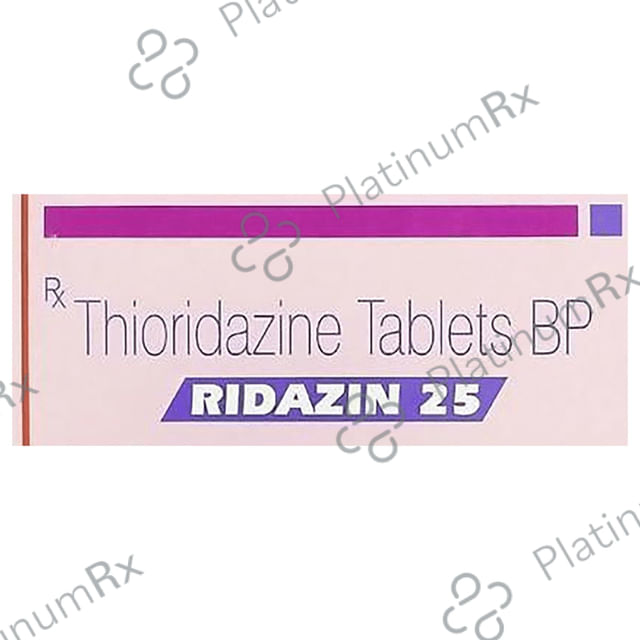 Ridazin 25mg Tablet 10s