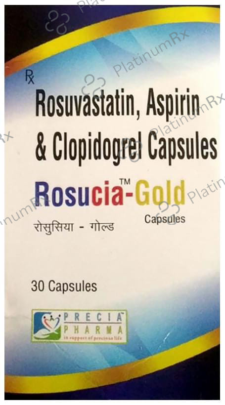 Rosucia Gold 75/75/10mg Capsule 30s