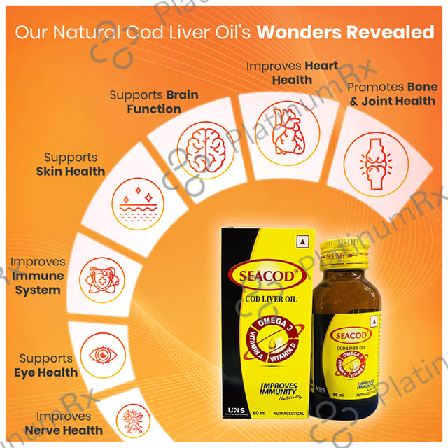 Seacod Cod Liver Oil 60ml
