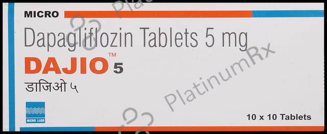 Dajio 5mg Tablet 10s