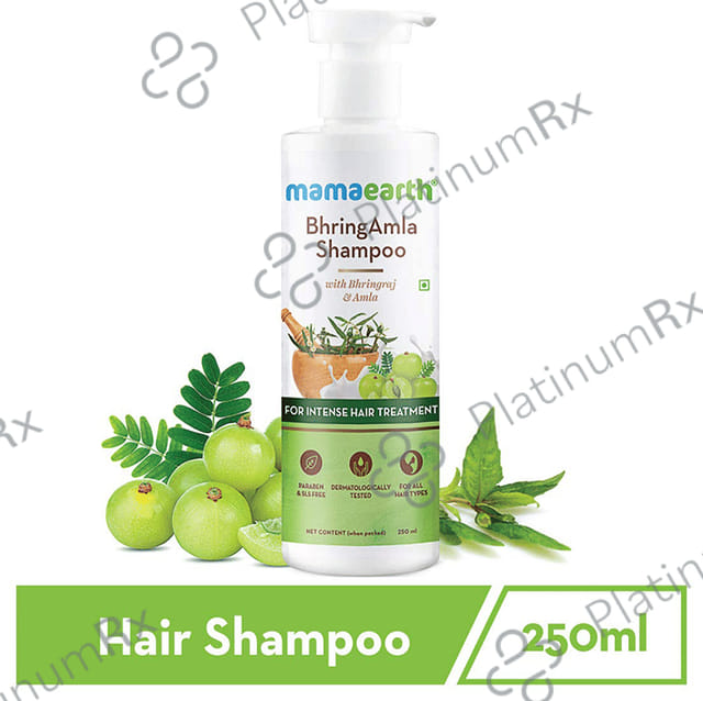 Mamaearth BhringAmla Shampoo for Healthy Hair - SLS & Paraben-Free