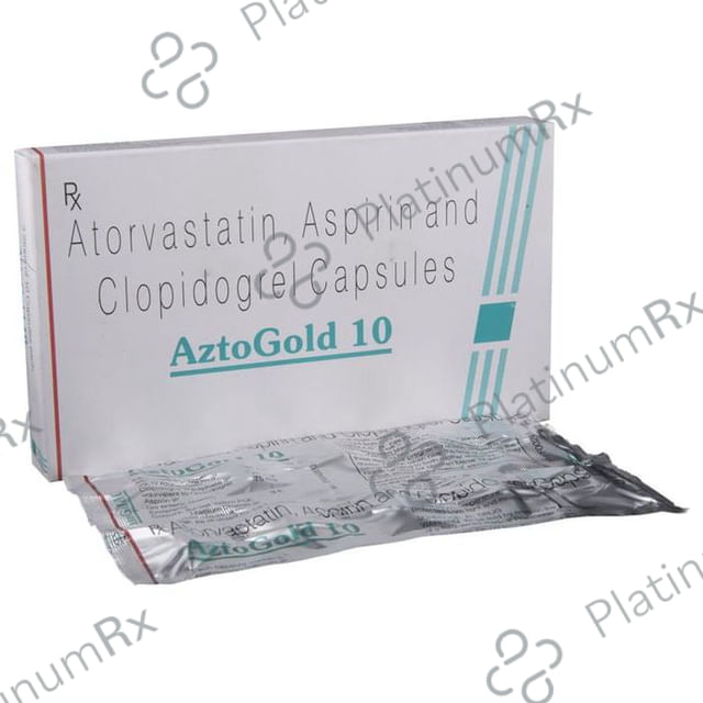 Aztogold 10/75/75mg Capsule 10s