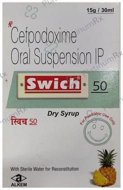 Swich 50mg Pineapple Dry Syrup 30ml