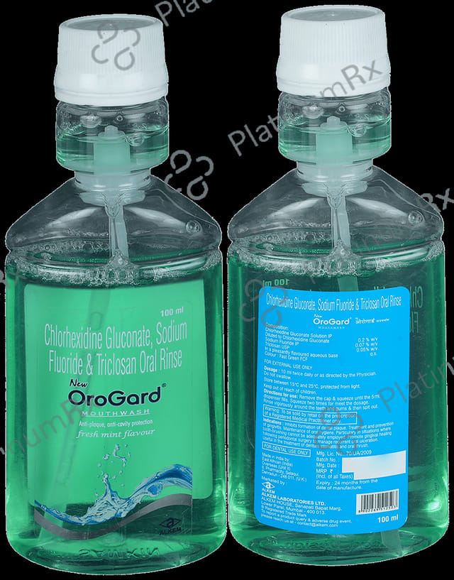 New Orogard Mouth Wash Fresh Mint