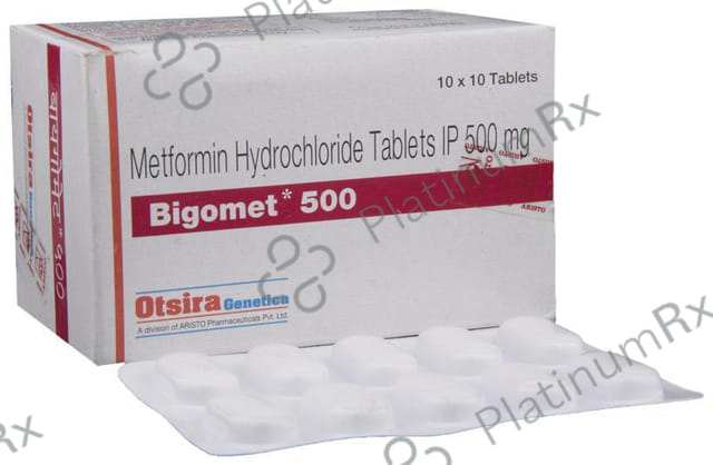 Bigomet 500mg Tablet 10s