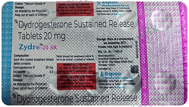 Zydro 20mg Tablet SR 10s