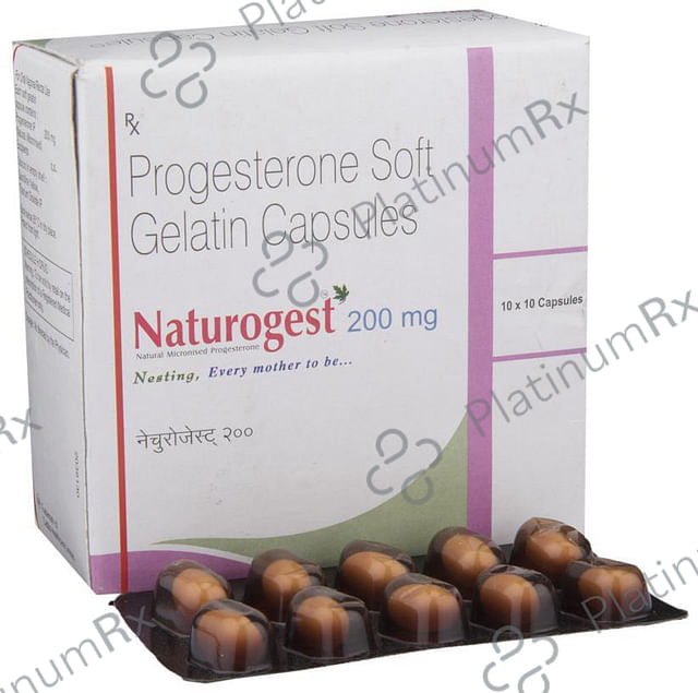 Naturogest 200mg Soft Gelatin Capsule 10s