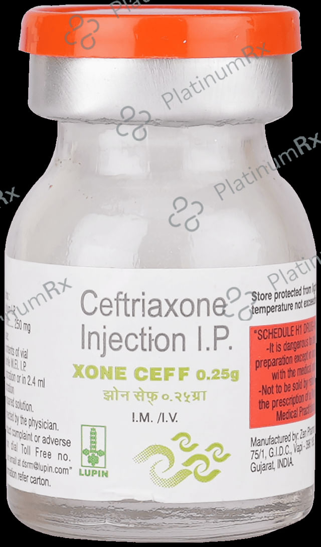 Xone Ceff 250mg Injection