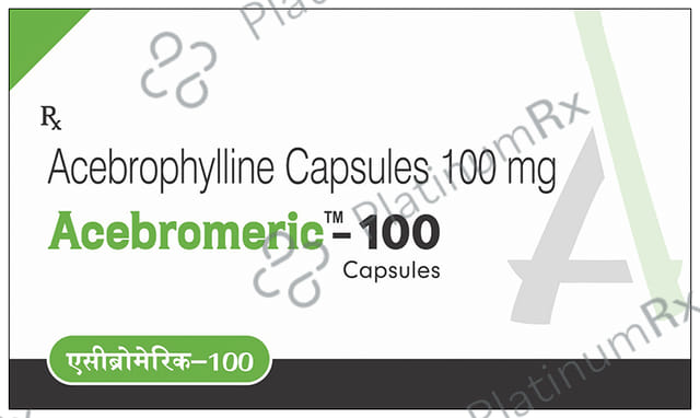 Acebromeric 100mg Capsule 10s
