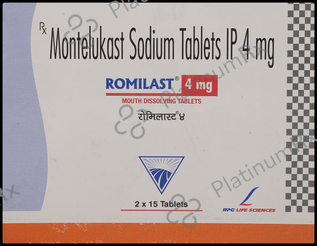 Romilast 4mg Tablet 15s