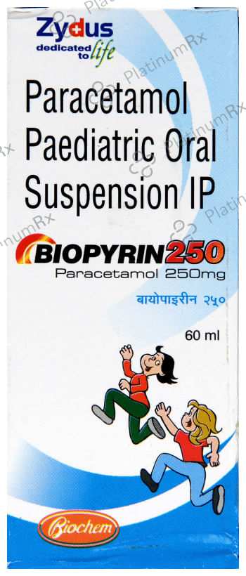 Biopyrin 250mg Suspension 60ml