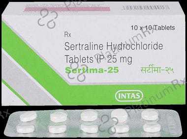 Sertima 25mg Tablet 10s