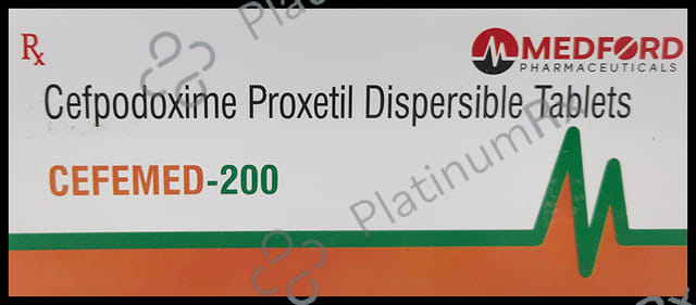 Cefemed 200mg Tablet DT 10s