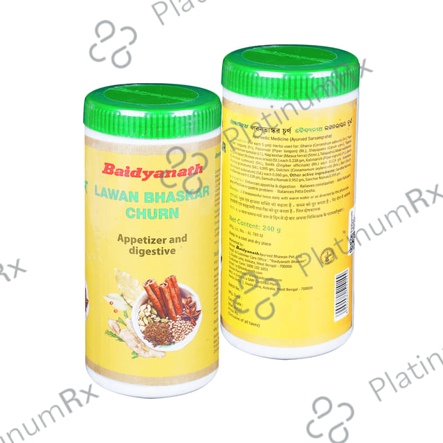 Baidyanath Lawan Bhaskar Churn 240 gm