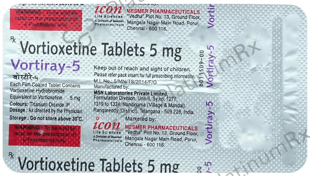 Vortiray 5mg Tablet 10s