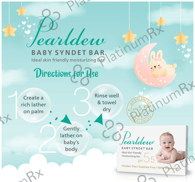 Pearldew Baby Syndet Bar