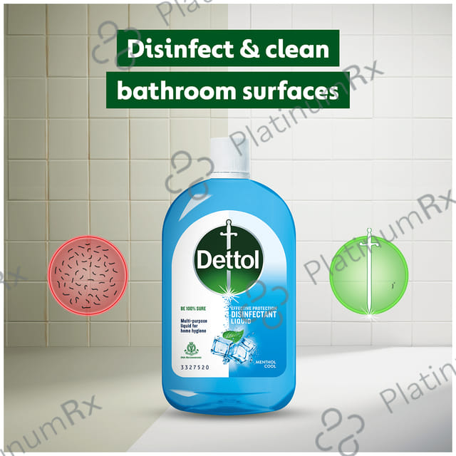 Dettol Multi Purpose Disinfectant Menthol Cool Liquid 550ml