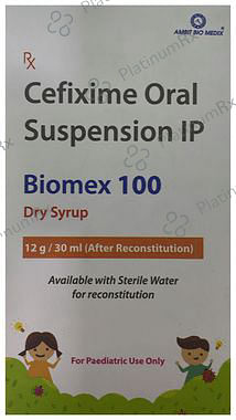 Biomex 100 Dry Syrup