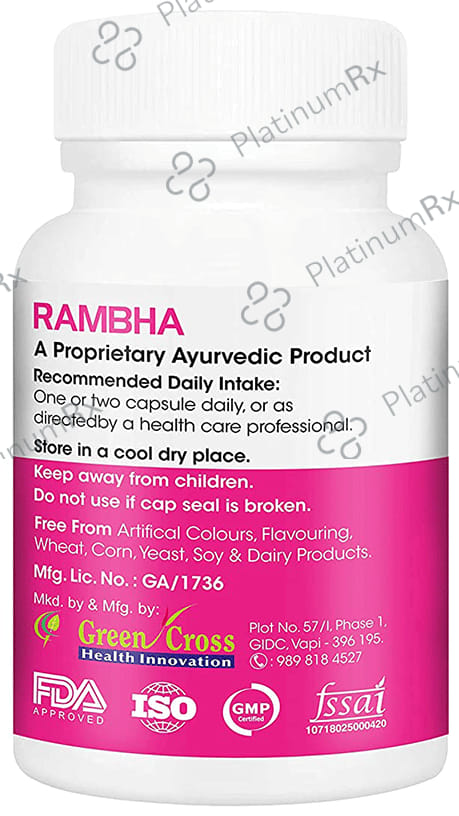 Vitagreen Rambha Action for Women Capsule