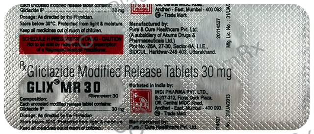Glix MR 30 Tablet