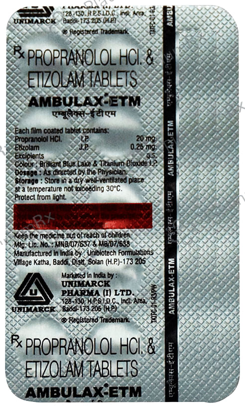 Ambulax ETM Tablet