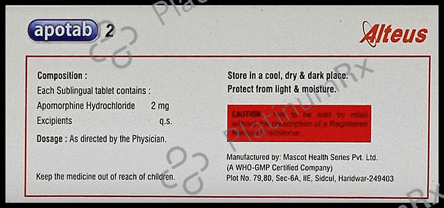 Apotab 2 Sublingual tablet
