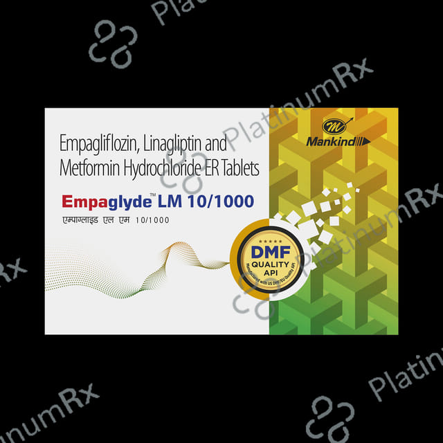 Empaglyde LM 10/1000mg Tablet 10s