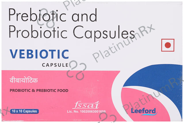 Vebiotic Capsule 10s