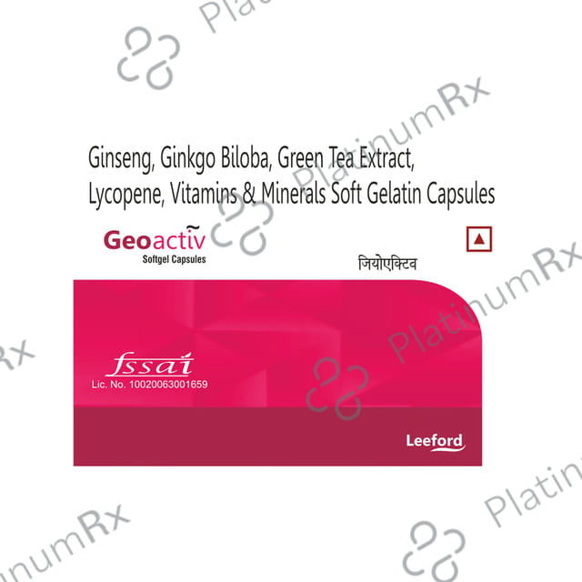 Leeford Geoactiv Softgels