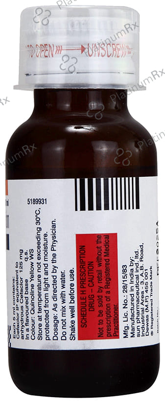 Keflor Redimix 125mg Banana Oral Suspension 30ml