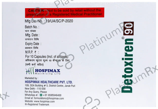 Detoxiren 90 Capsule