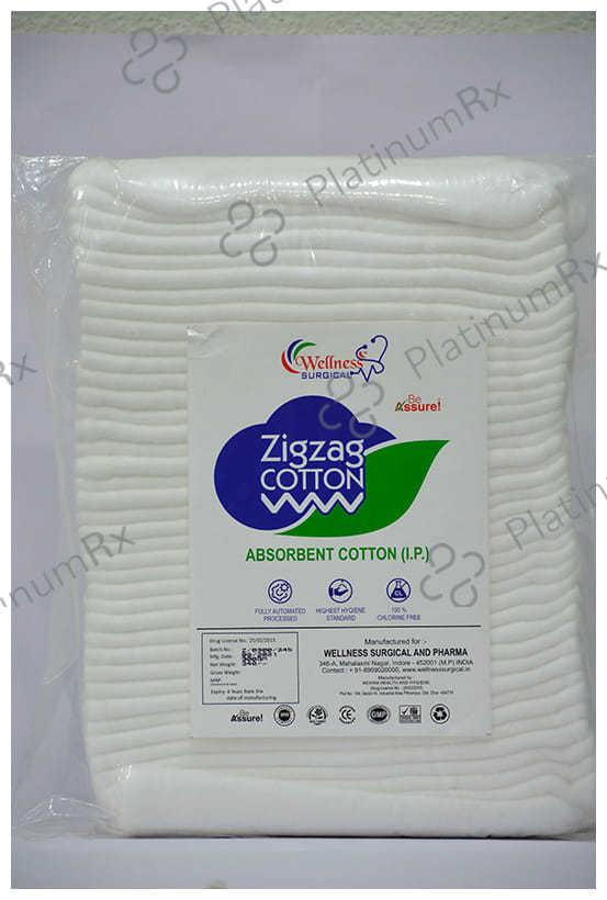 Wellness Surgical Zigzag Cotton 300 gm