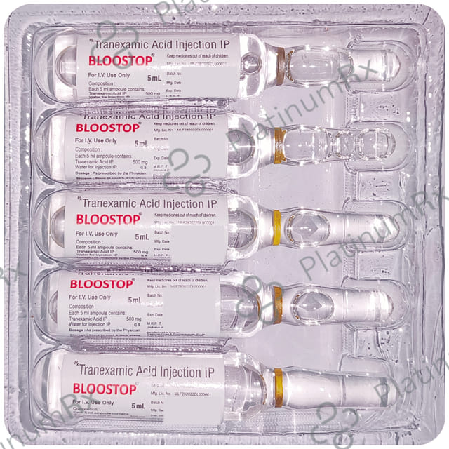 Bloostop 500mg Injection 5ml