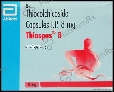 Thiospas 8mg Capsule 15s