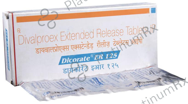 Dicorate ER 125mg Tablet 10s