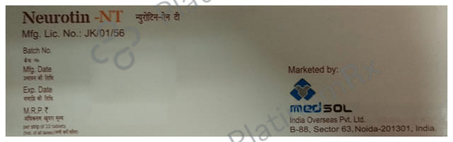 Neurotin NT Tablet 10s