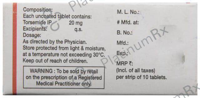 Torsid 20mg Tablet 10s
