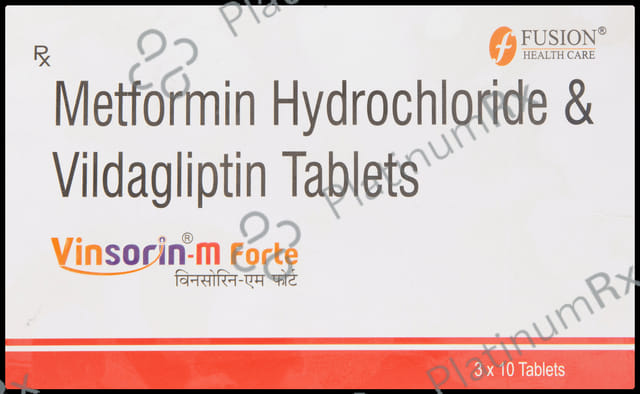 Vinsorin M Forte 1000/50mg Tablet 10s